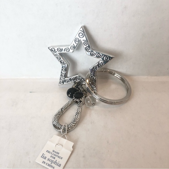 Lia Sophia Star Keychain (NWT) - Picture 3 of 6